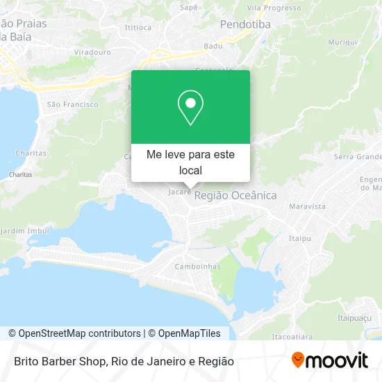 Brito Barber Shop mapa