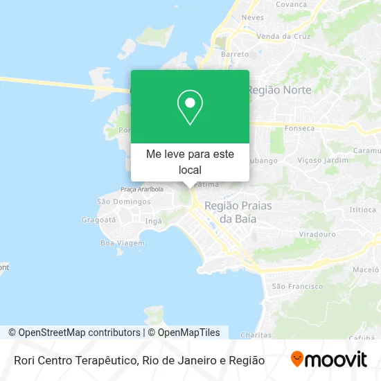 Rori Centro Terapêutico mapa