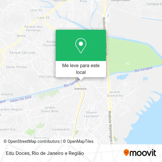 Edu Doces mapa