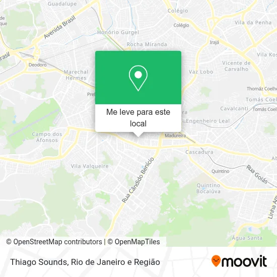 Thiago Sounds mapa