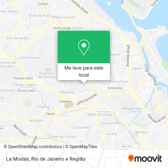 La Modas mapa