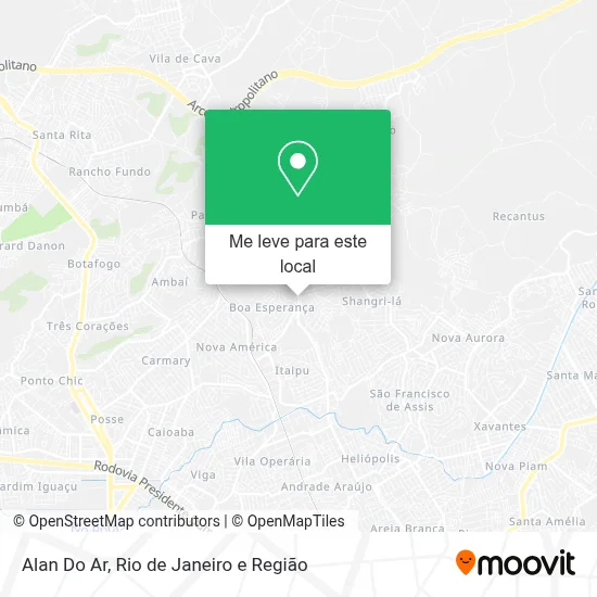 Alan Do Ar mapa