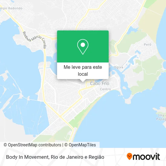Body In Movement mapa