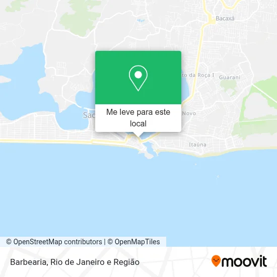 Barbearia mapa