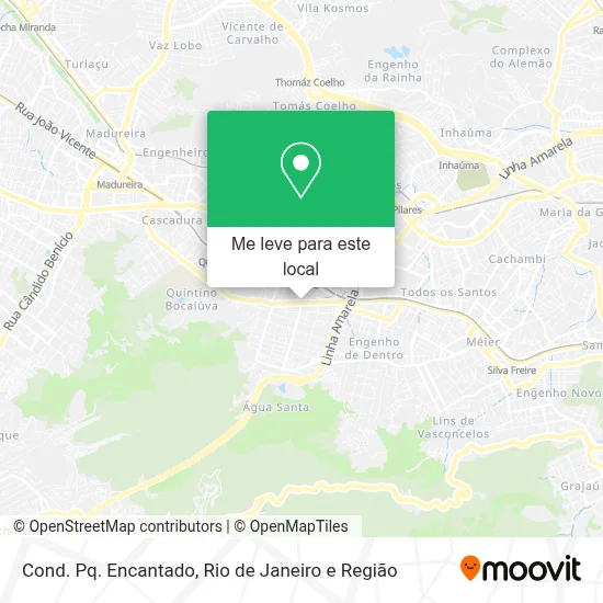 Cond. Pq. Encantado mapa