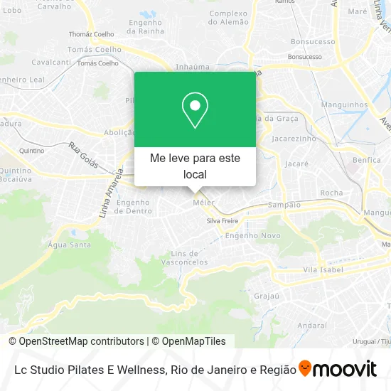 Lc Studio Pilates E Wellness mapa