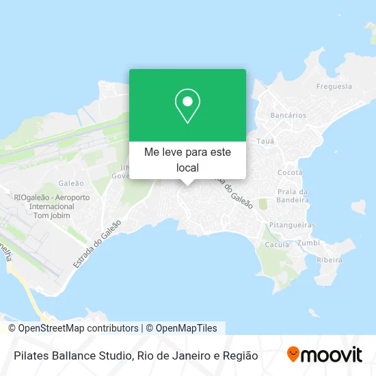 Pilates Ballance Studio mapa