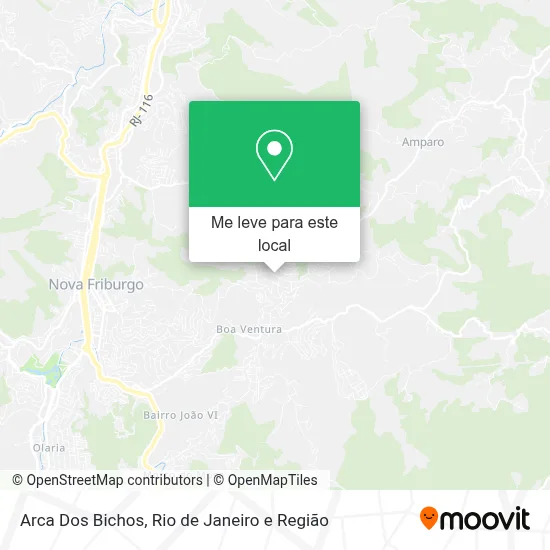 Arca Dos Bichos mapa
