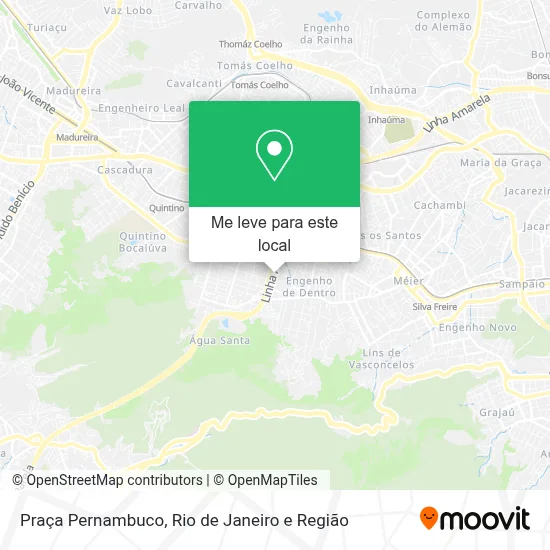 Praça Pernambuco mapa