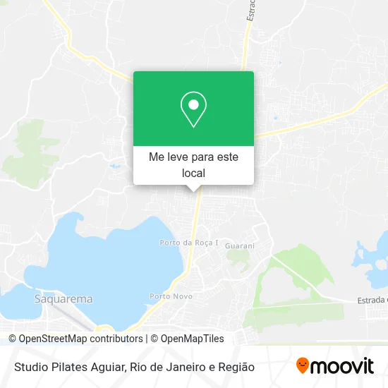 Studio Pilates Aguiar mapa