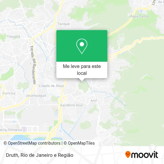 Druth mapa
