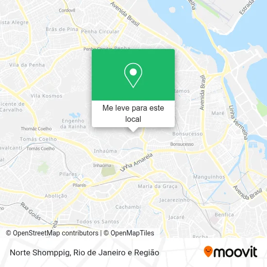 Norte Shomppig mapa
