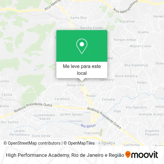 High Performance Academy mapa