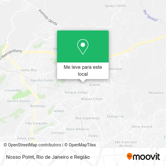 Nosso Point mapa