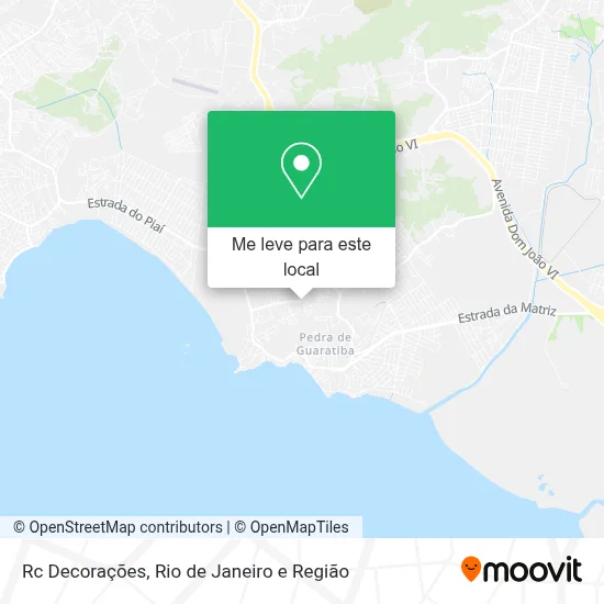 Rc Decorações mapa