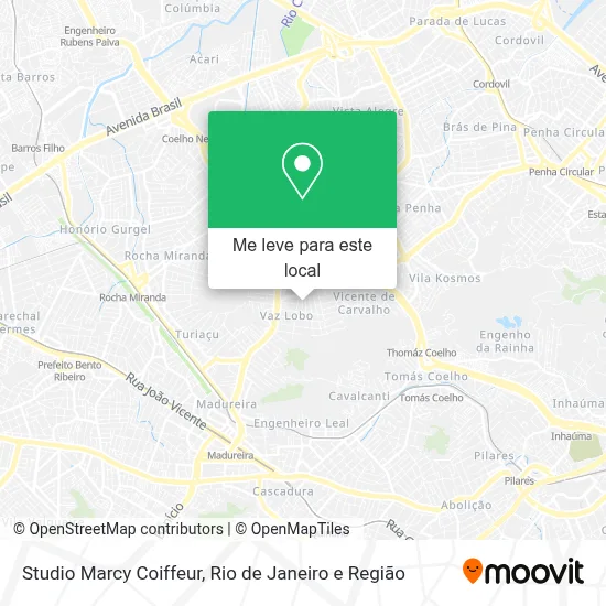 Studio Marcy Coiffeur mapa