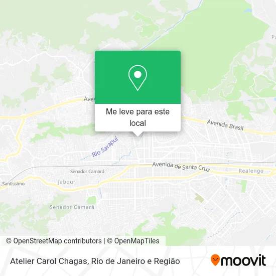 Atelier Carol Chagas mapa