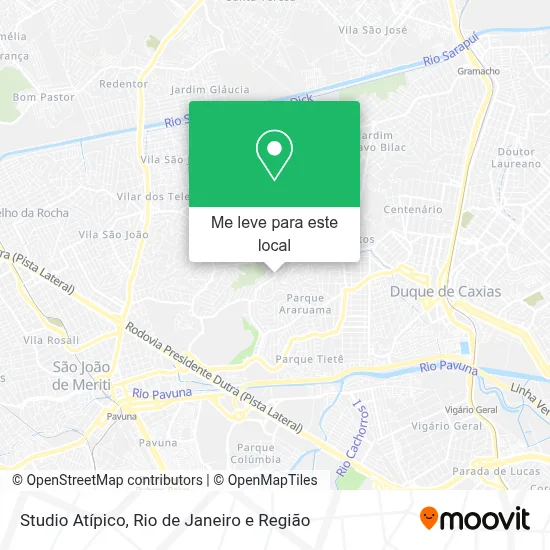 Studio Atípico mapa