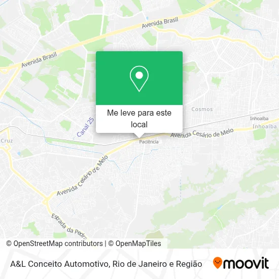 A&L Conceito Automotivo mapa