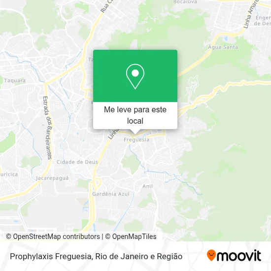 Prophylaxis Freguesia mapa