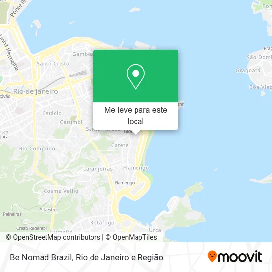 Be Nomad Brazil mapa