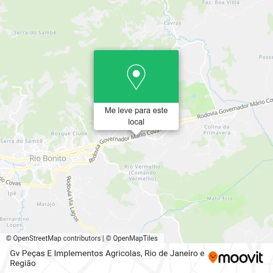 Gv Peças E Implementos Agricolas mapa