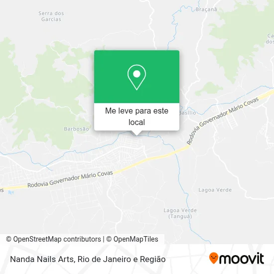 Nanda Nails Arts mapa
