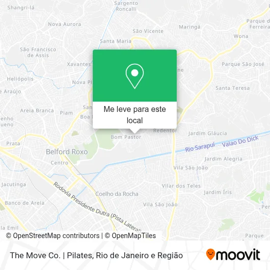 The Move Co. | Pilates mapa