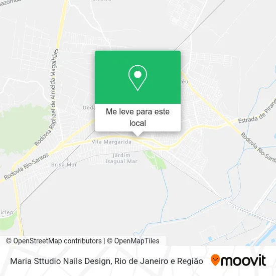 Maria Sttudio Nails Design mapa