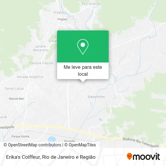 Erika's Coiffeur mapa