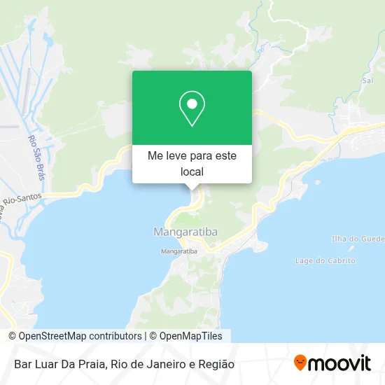 Bar Luar Da Praia mapa