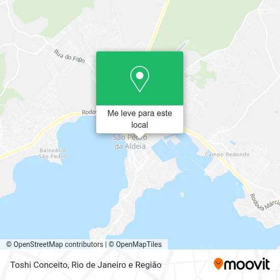 Toshi Conceito mapa
