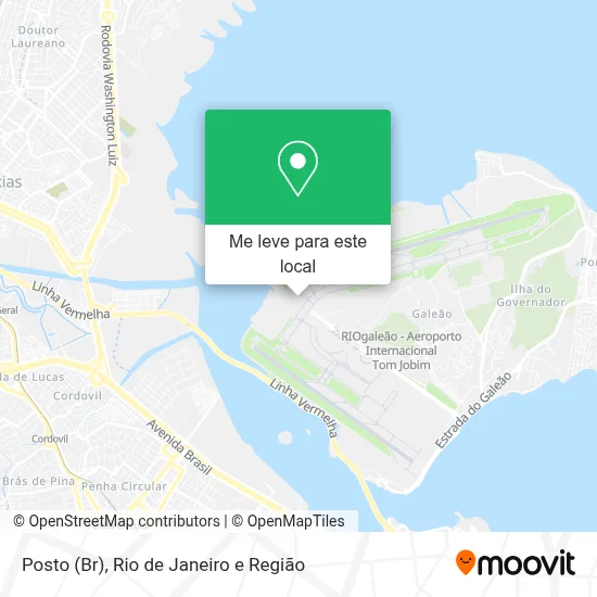 Posto (Br) mapa