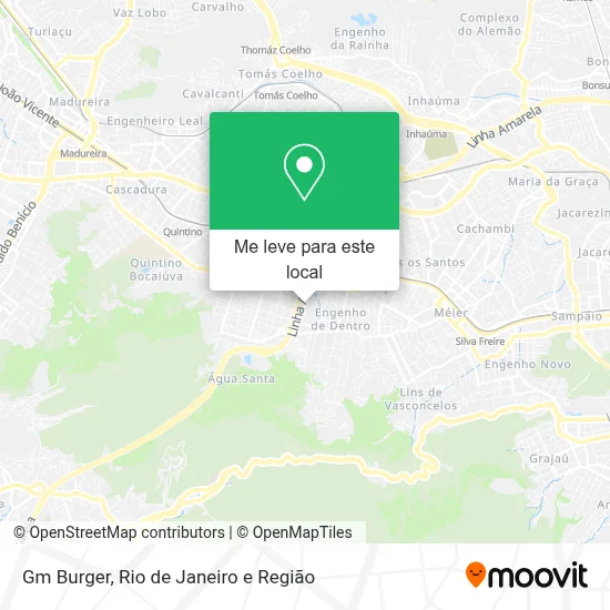 Gm Burger mapa