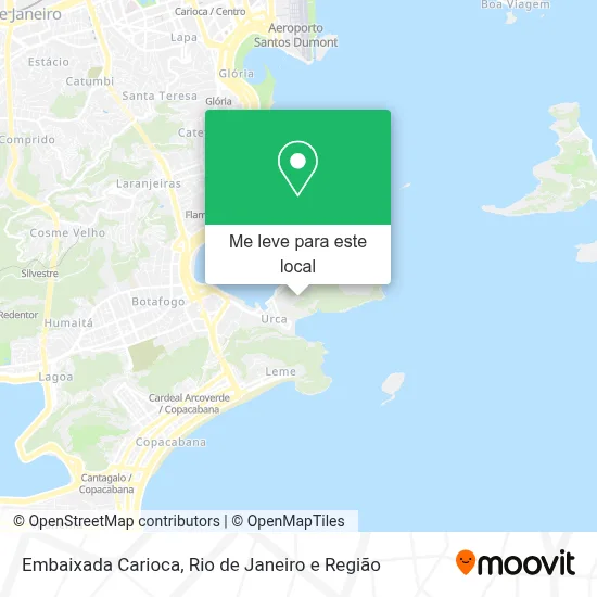 Embaixada Carioca mapa
