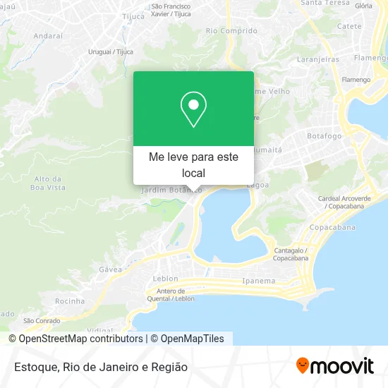 Estoque mapa