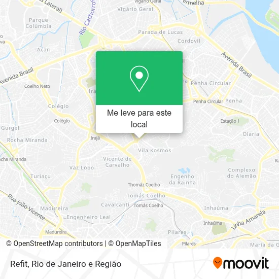 Refit mapa