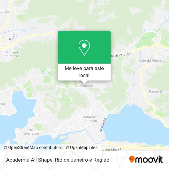 Academia All Shape mapa