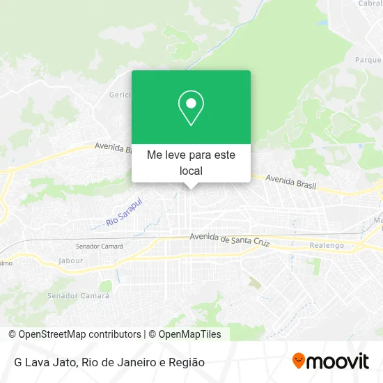 G Lava Jato mapa