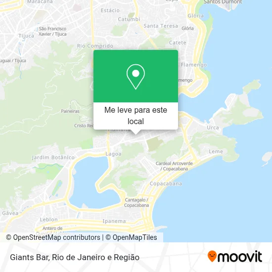 Giants Bar mapa