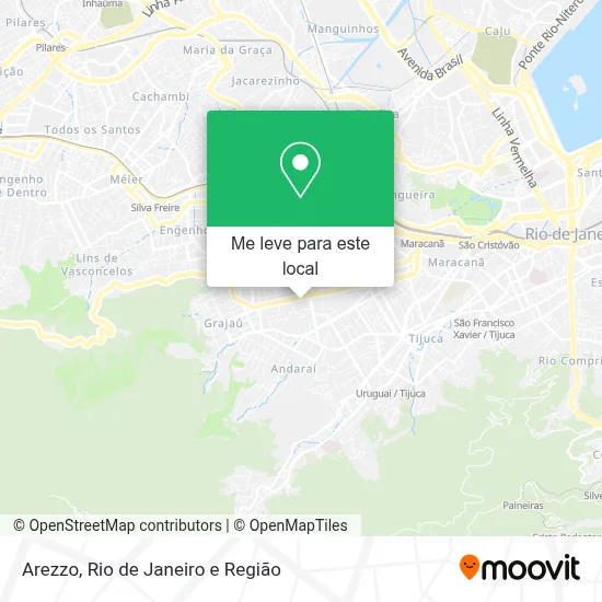 Arezzo mapa