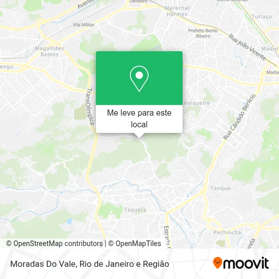 Moradas Do Vale mapa