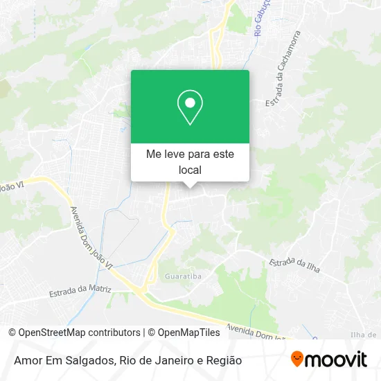 Amor Em Salgados mapa