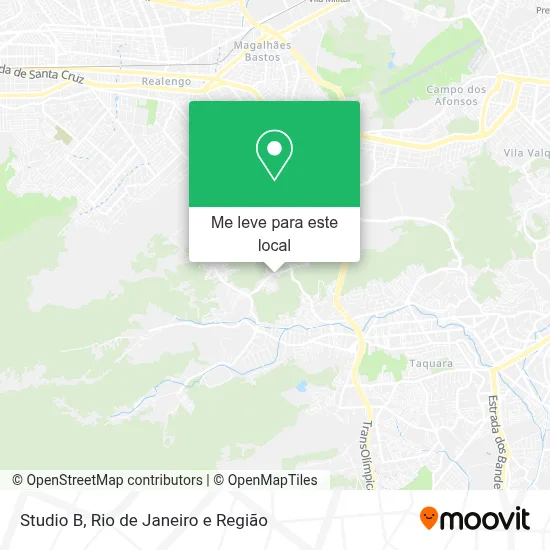 Studio B mapa