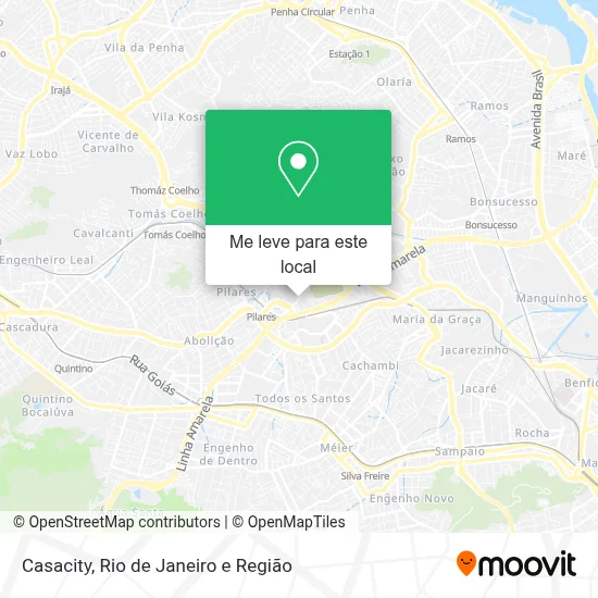 Casacity mapa