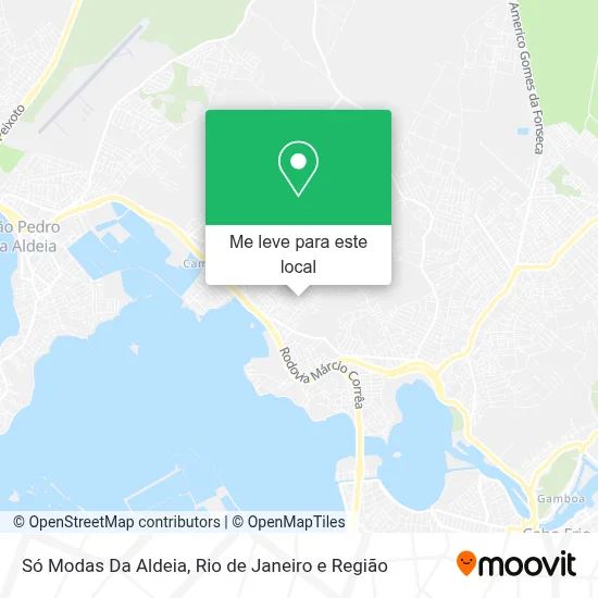 Só Modas Da Aldeia mapa