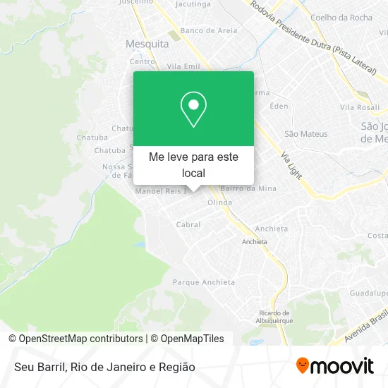Seu Barril mapa