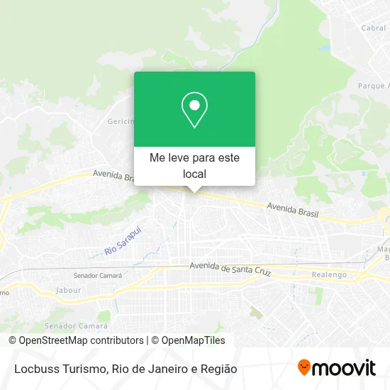 Locbuss Turismo mapa