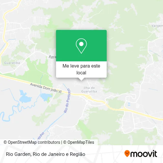 Rio Garden mapa
