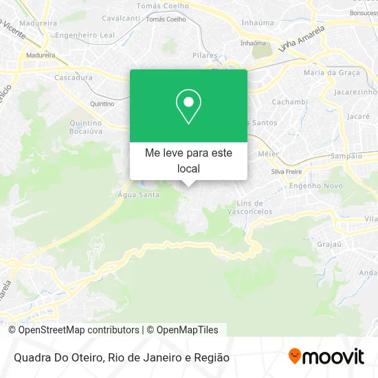 Quadra Do Oteiro mapa